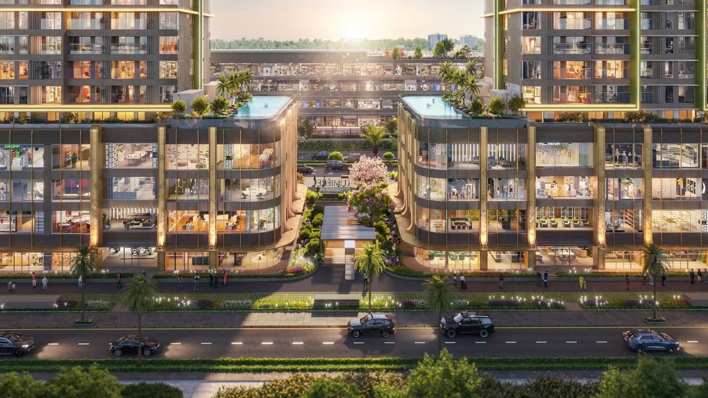 Phố thương mại sầm uất The Global City